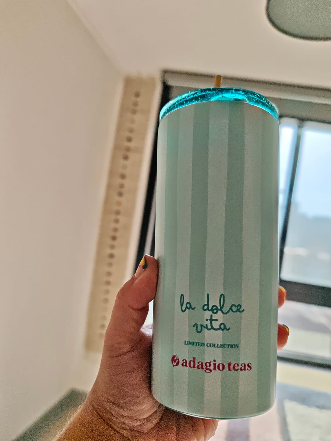 Customer photo review of Tumbler Lineas Verde