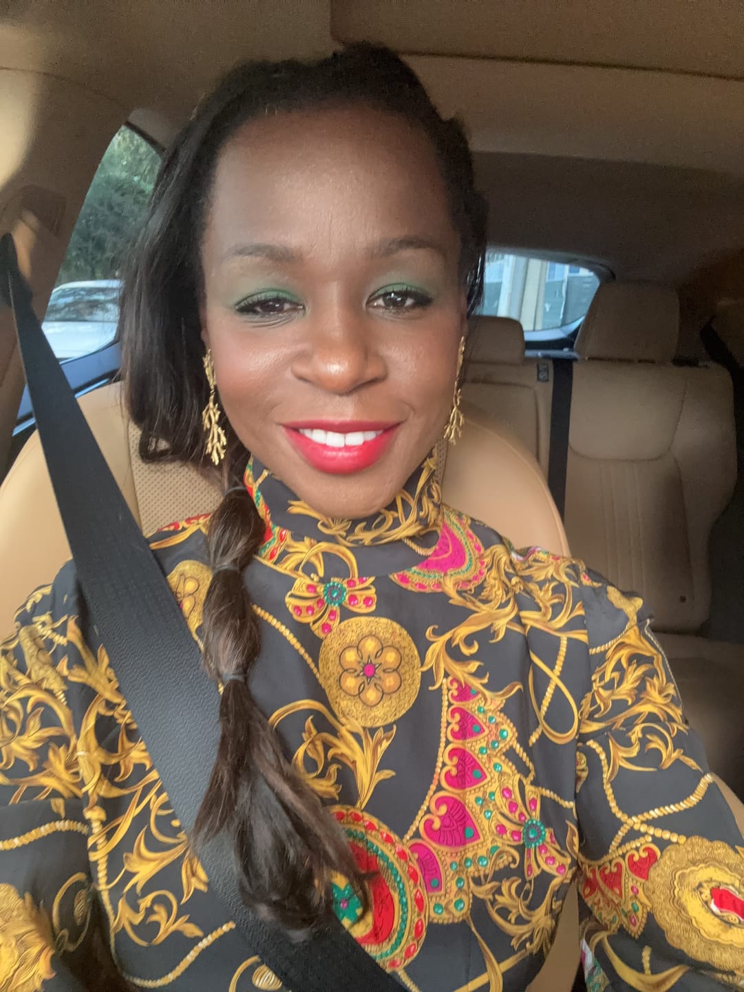 Customer photo review of Pearl Reef Earrings (Bundle)