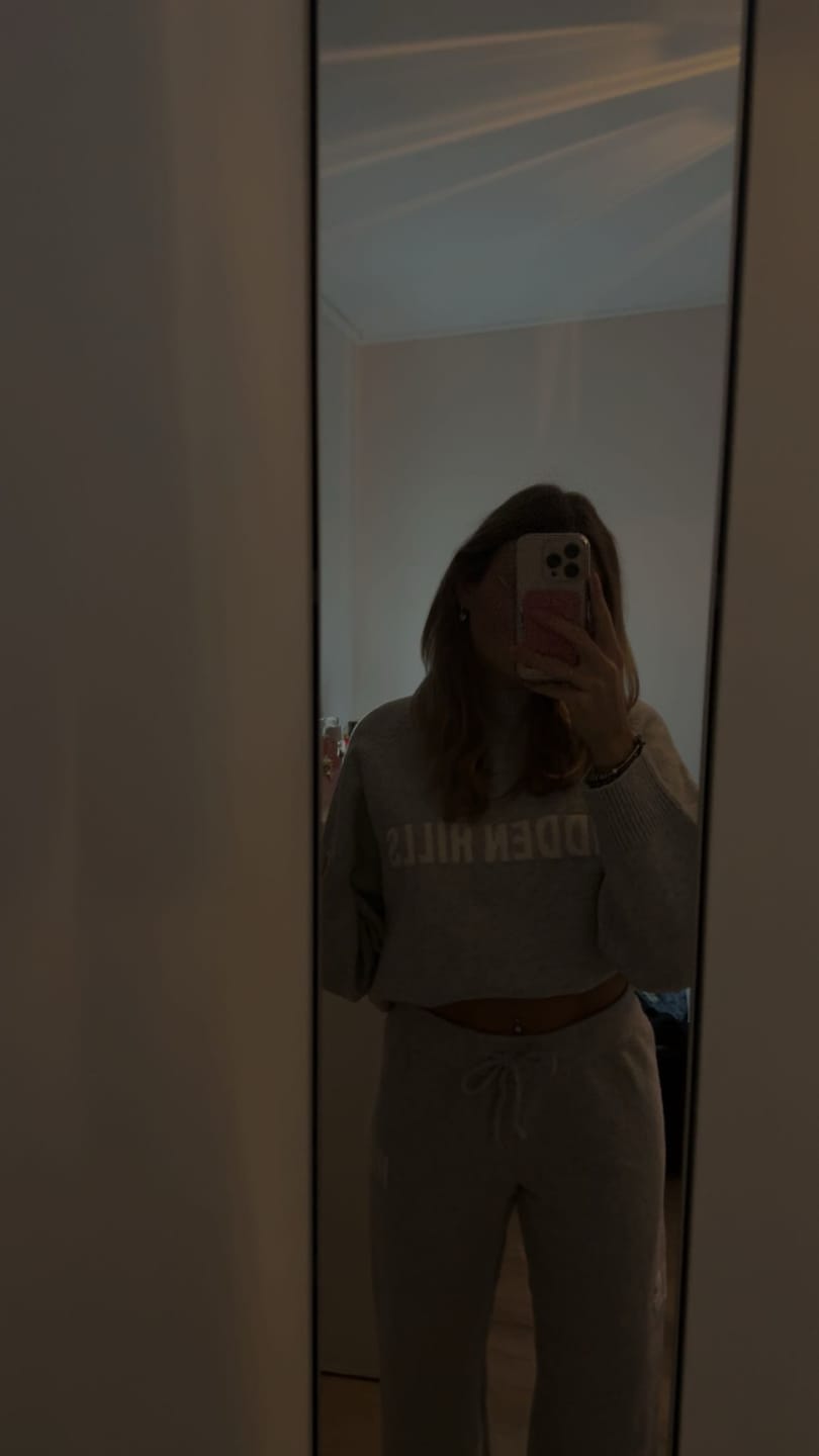 Avis client avec photo sur le PULL EN MAILLE GRIS CLAIR