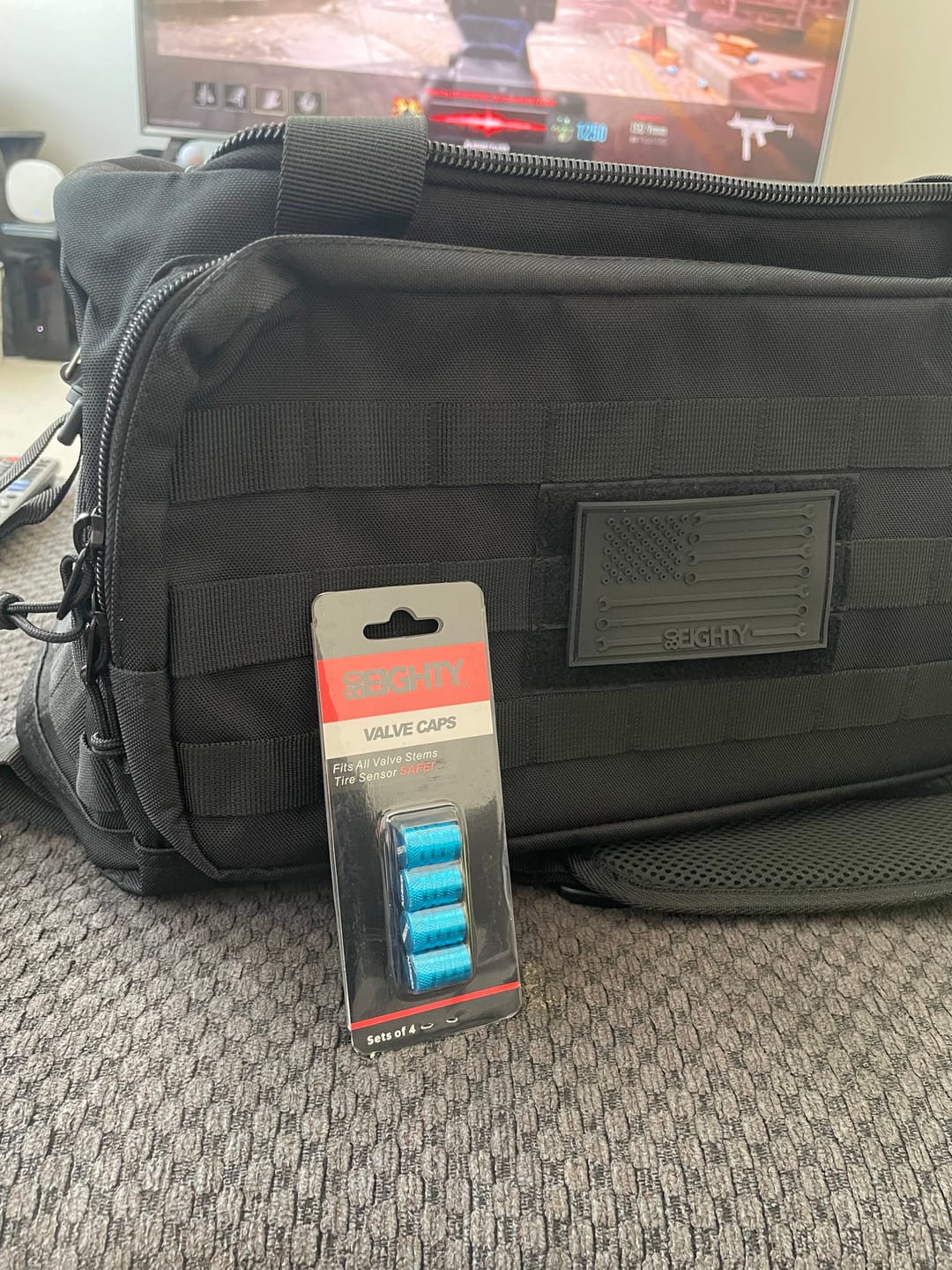 Customer photo review of 80Eighty® Commando Raven GearBag