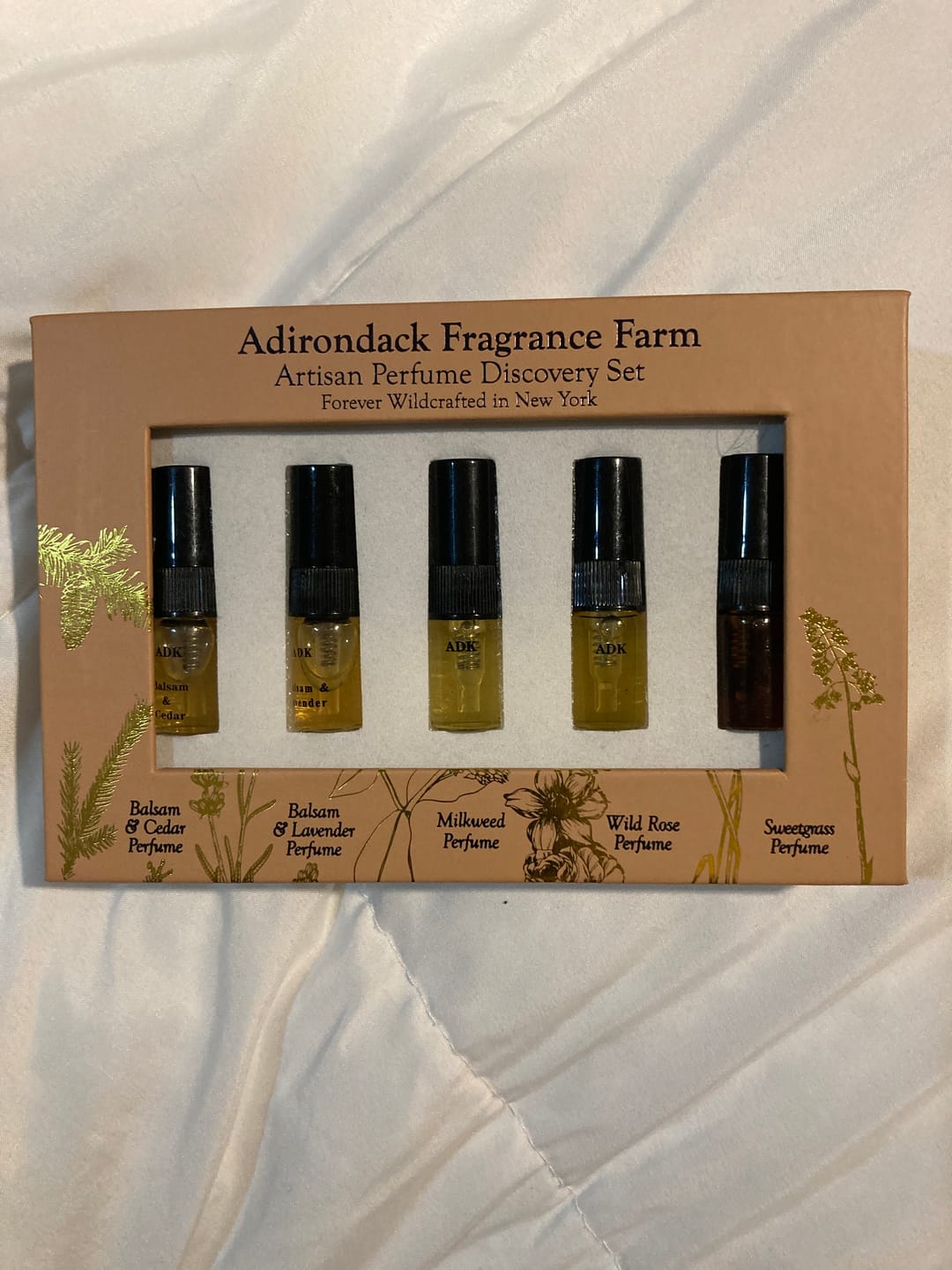 Customer photo review of Artisan Perfume Spray Discovery Set 0.07 oz x 5