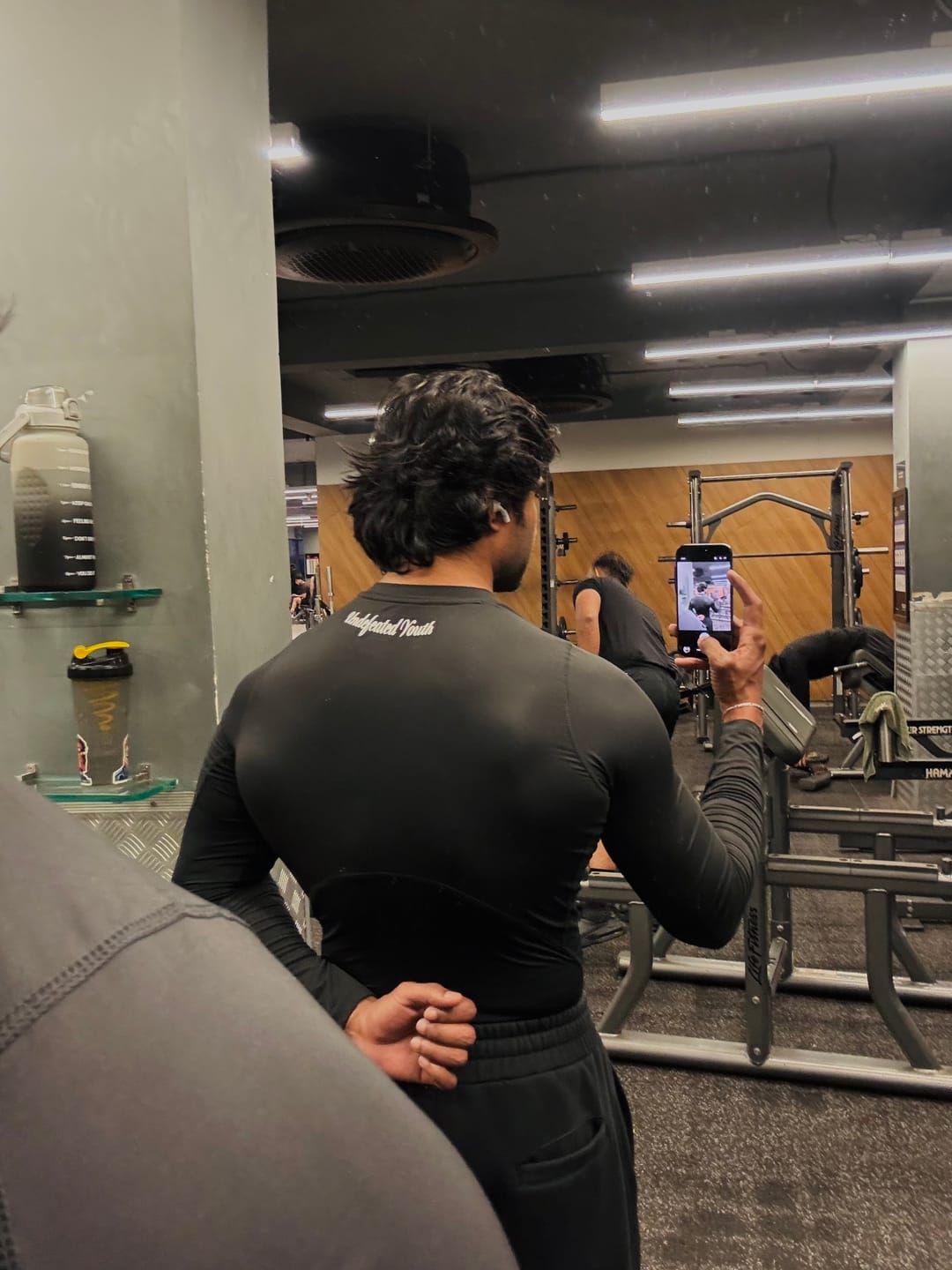 Customer photo review of Statement Long Sleeve Compression