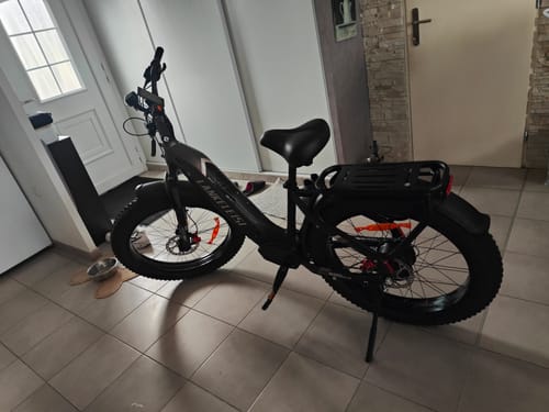 Customer photo review of Lankeleisi MG600 Plus 2025 Version 26" Fat Bike 960Wh All Terrain SUV E-Bike with Torque Sensor 48V 20Ah Battery  [Pre-order]