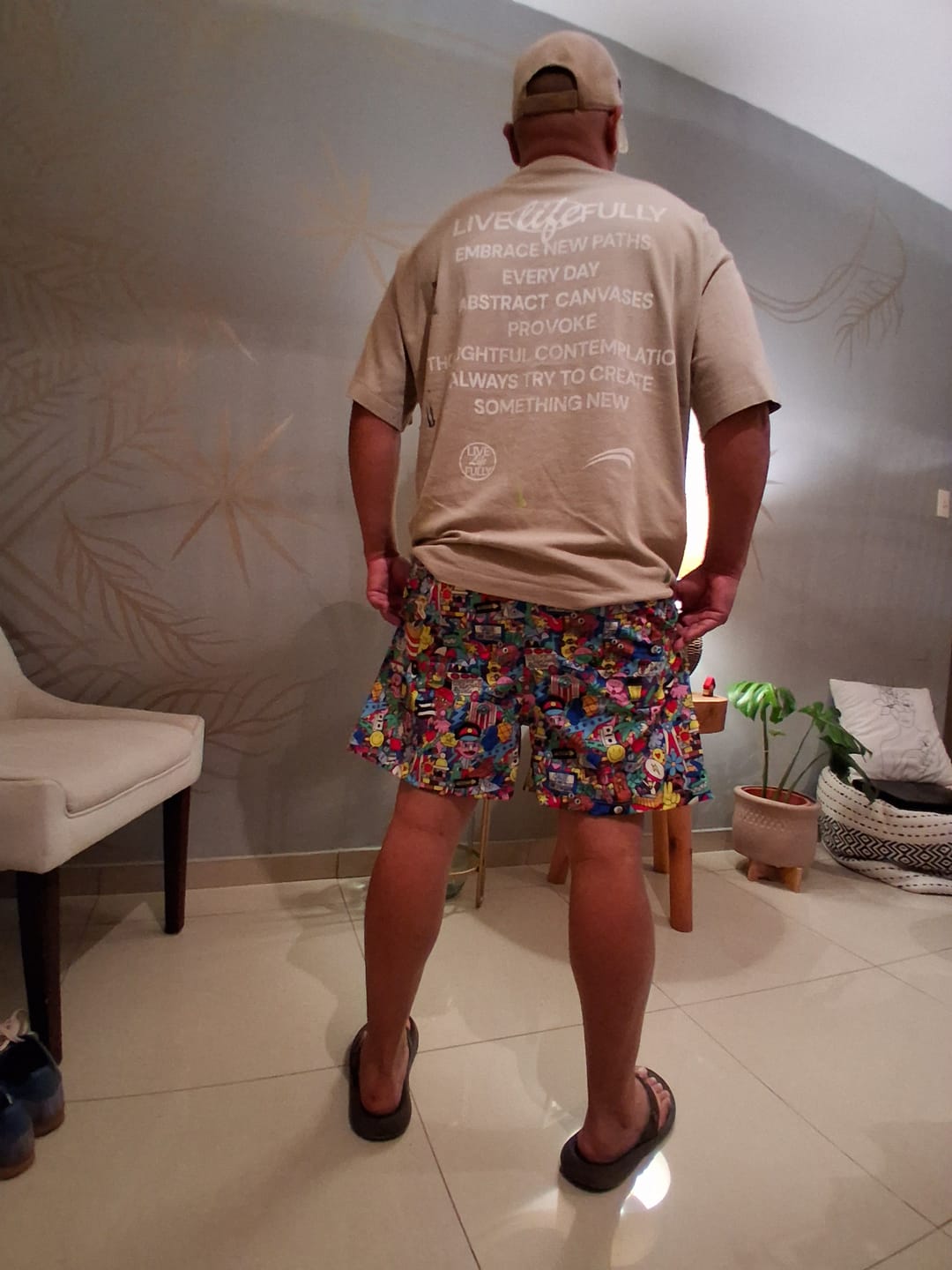 Customer photo review of SANSE 26 BY ORLANDO SOY YO SWIM SHORT
