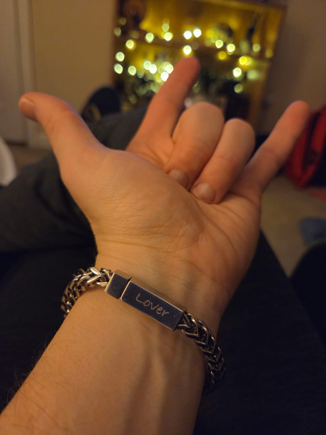 Customer photo review of Franco Link Bracelet | 6MM