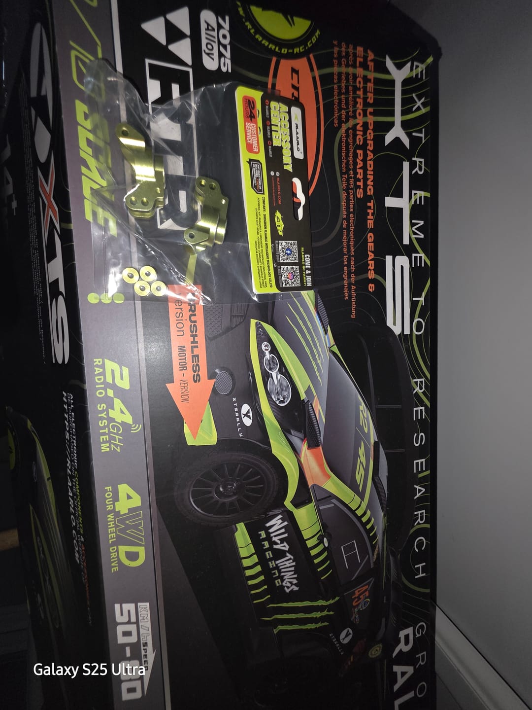 Customer photo review of Aluminum Rear Steering Hub For RZ001 and XTS-F10