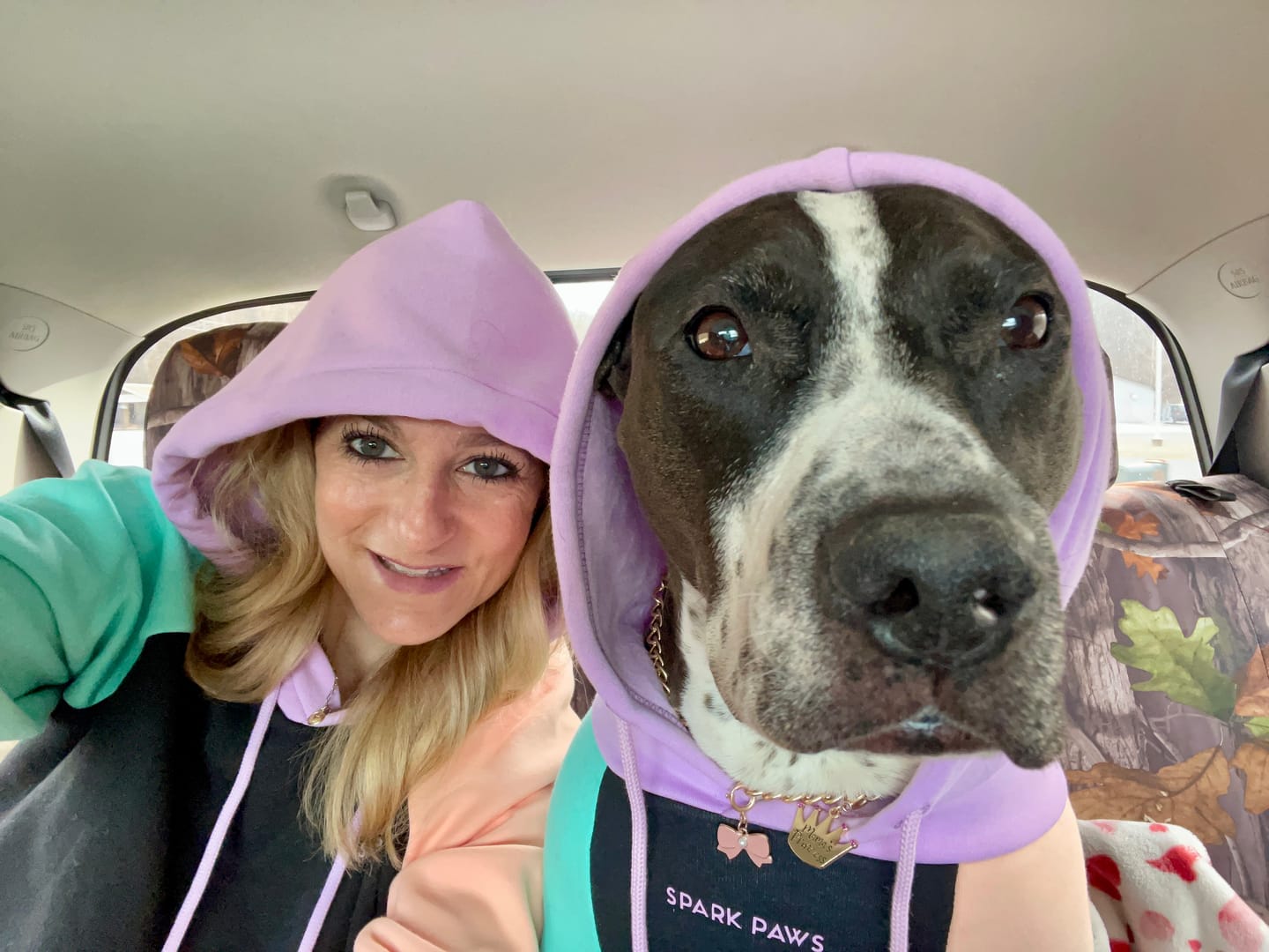 Customer photo review of Cyber Punk Human Hoodie