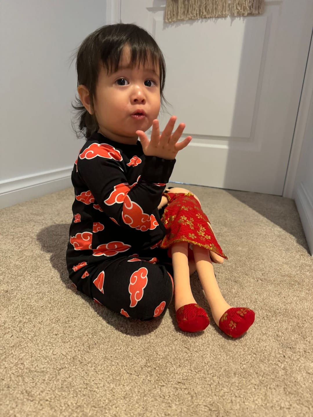 Customer photo review of Classic Akatsuki Clouds Zippy