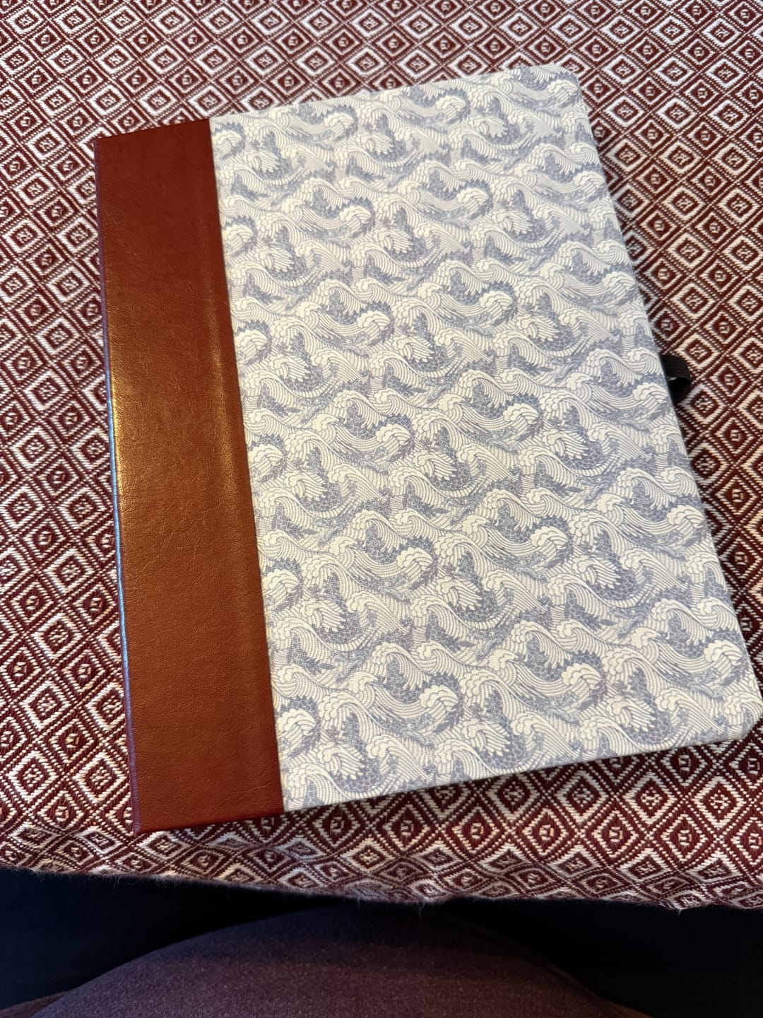 Customer photo review of Custom Magic Keyboard Book-Style iPad Case