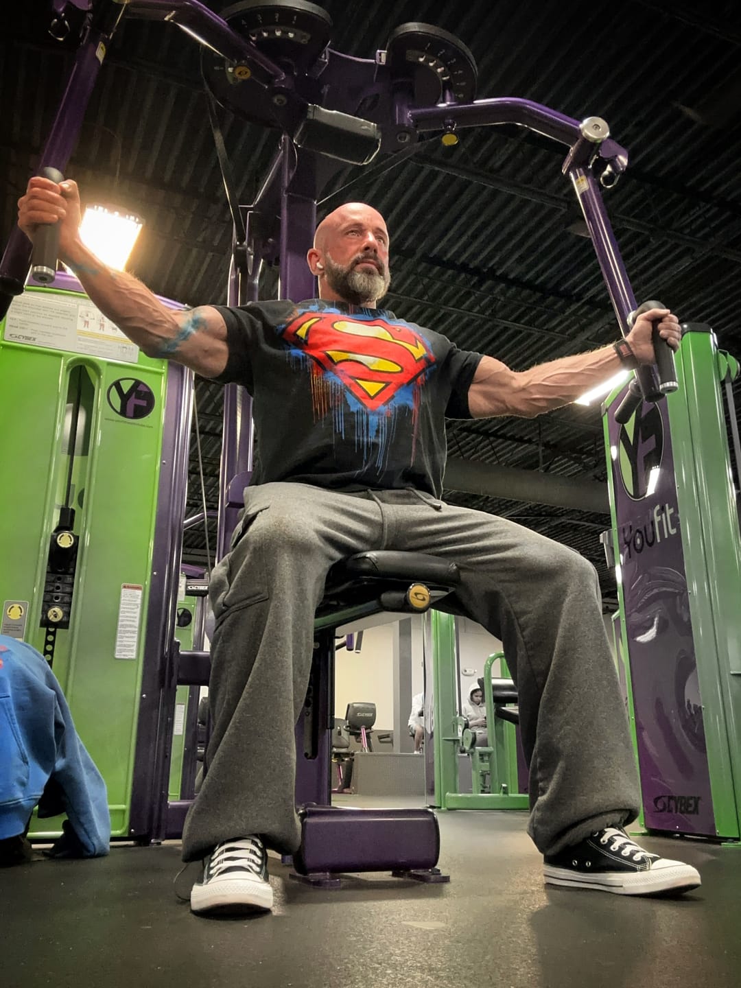 Customer photo review of 4044 - Superman Graphic Tees