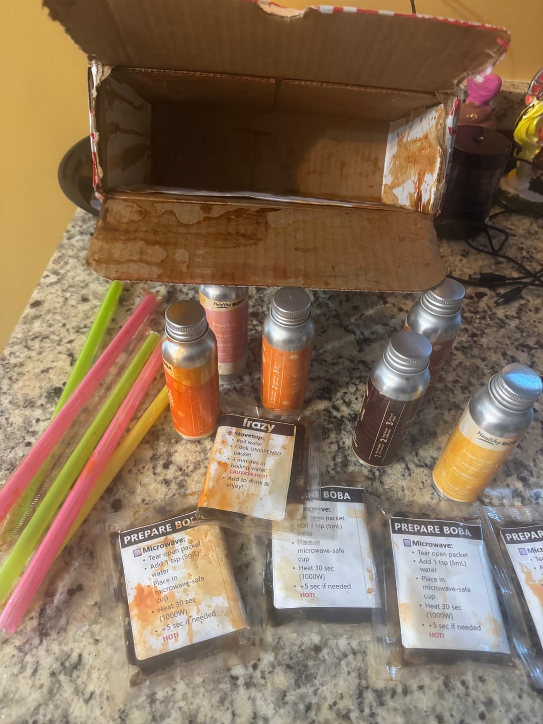 Customer photo review of Healthy Boba Sample Pack