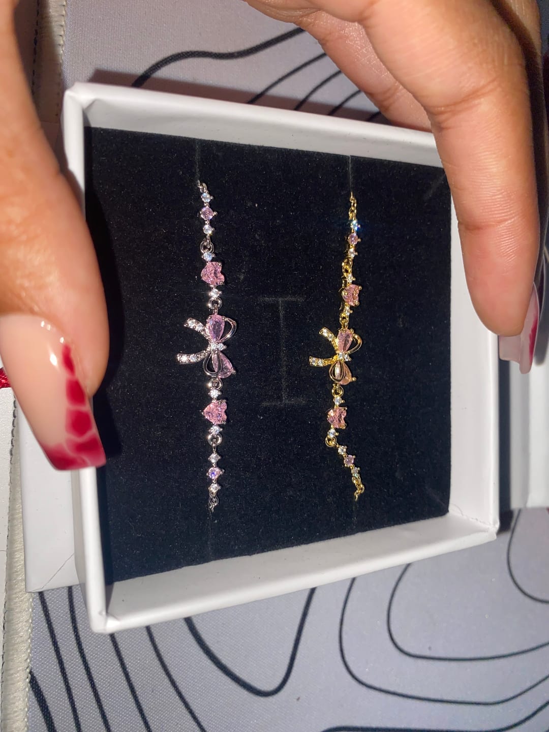 Customer photo review of Bow Bracelet
