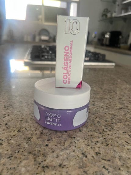 Customer photo review of Colágeno Reductivo Abdominal