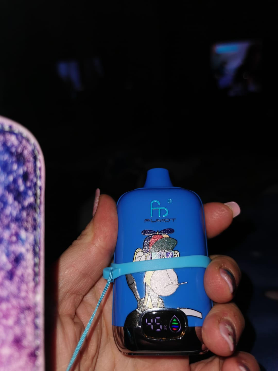 Customer photo review of RandM Vape Digital Box 12000- Ice Pop