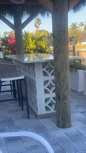 Rotary White 11 4 Breeze Block