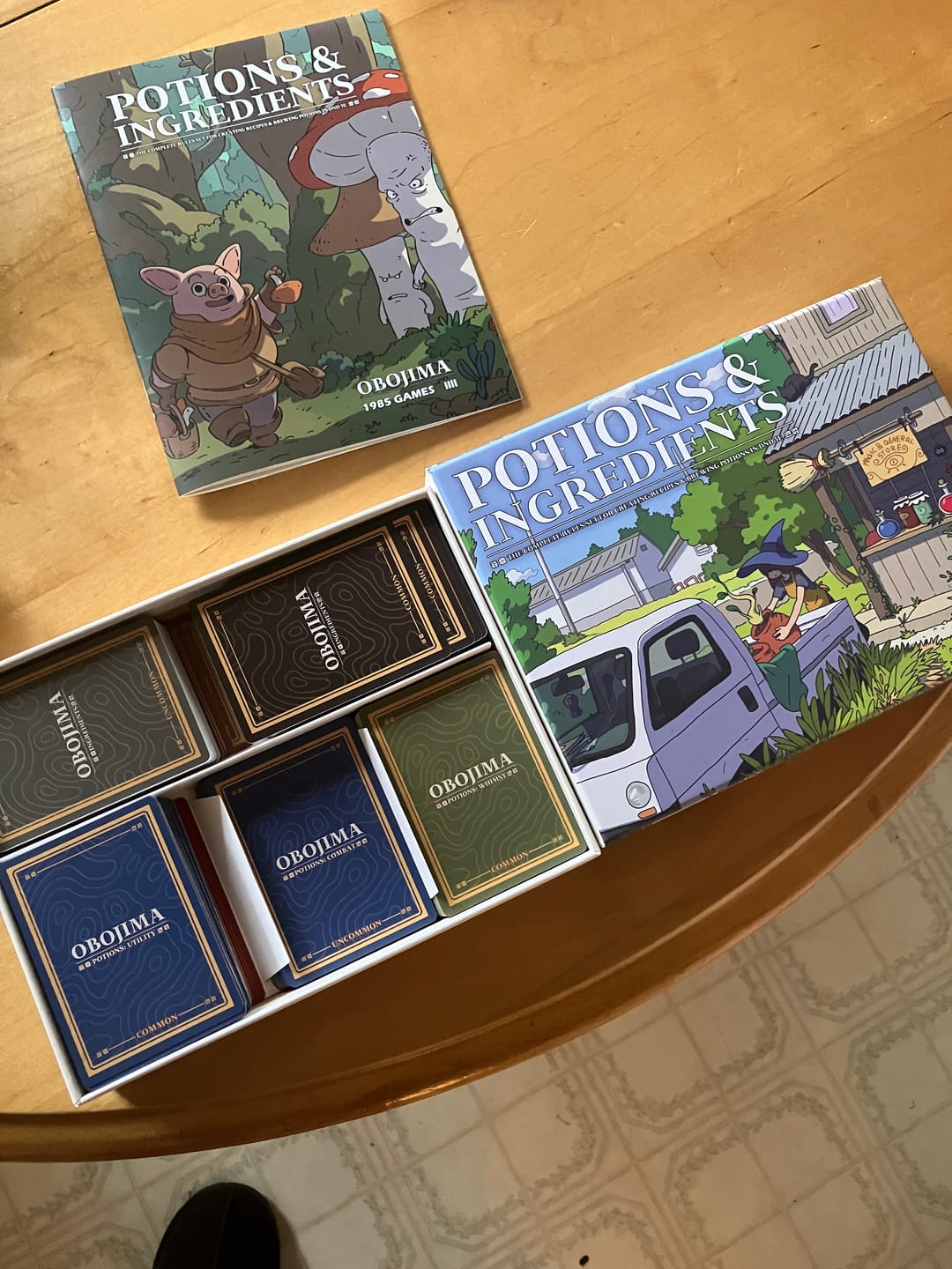 Customer photo review of Potion & Ingredient Deck Box