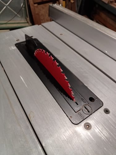 Customer photo review of Plaque de précision pour scie sur table RAGE5S