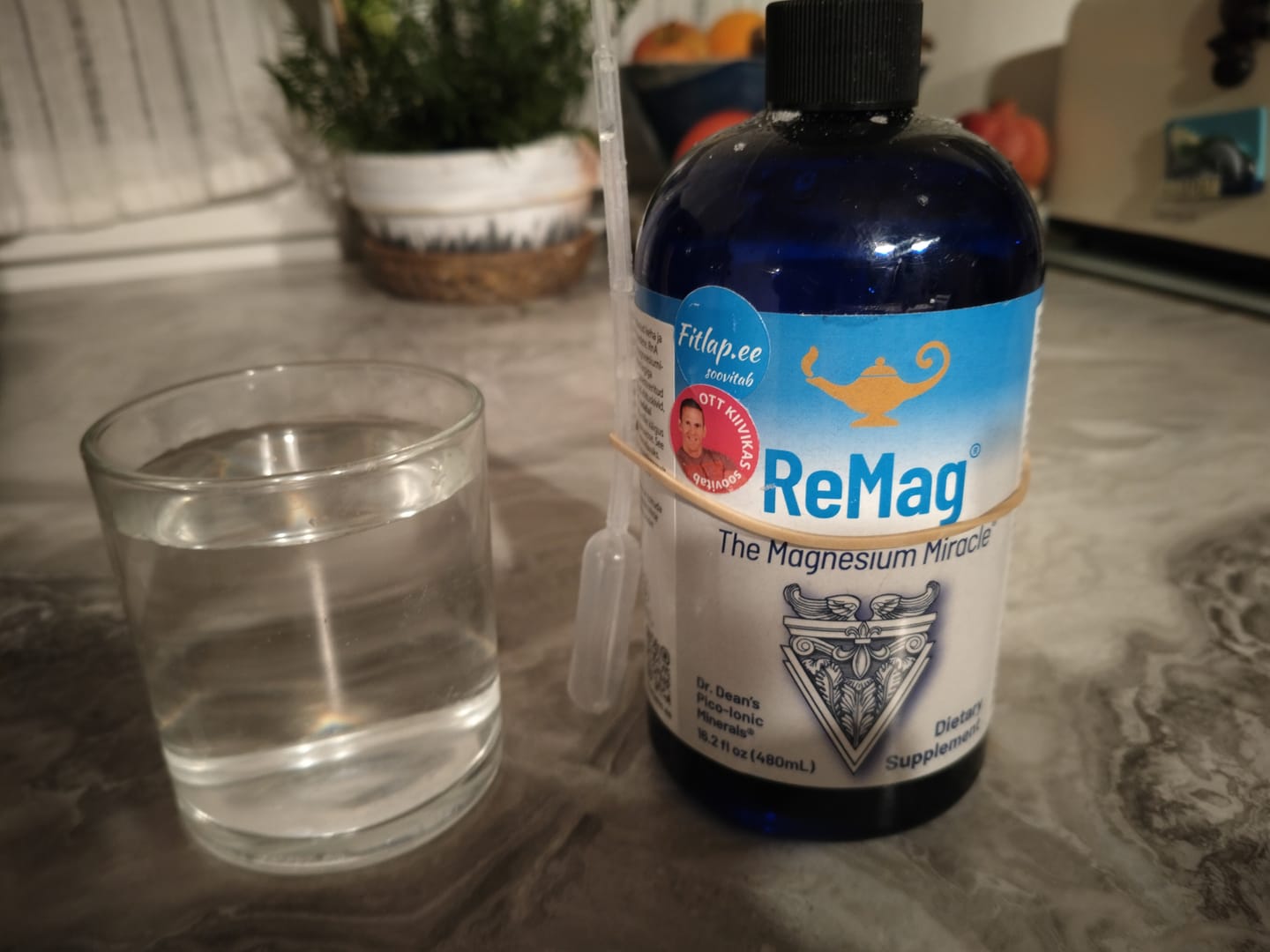 Customer photo review of ReMag® Liquid Magnesium, 480ml (toidulisand magneesiumiga)