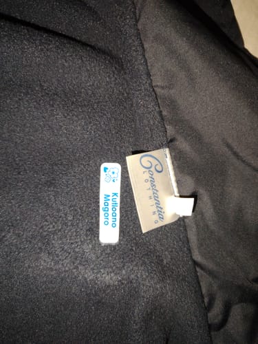 Customer photo review of Iron on Clothing Labels