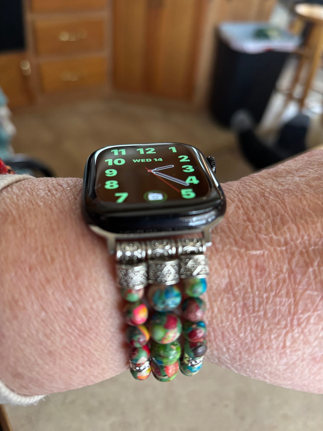 Customer photo review of 46mm Apple Watch Strap