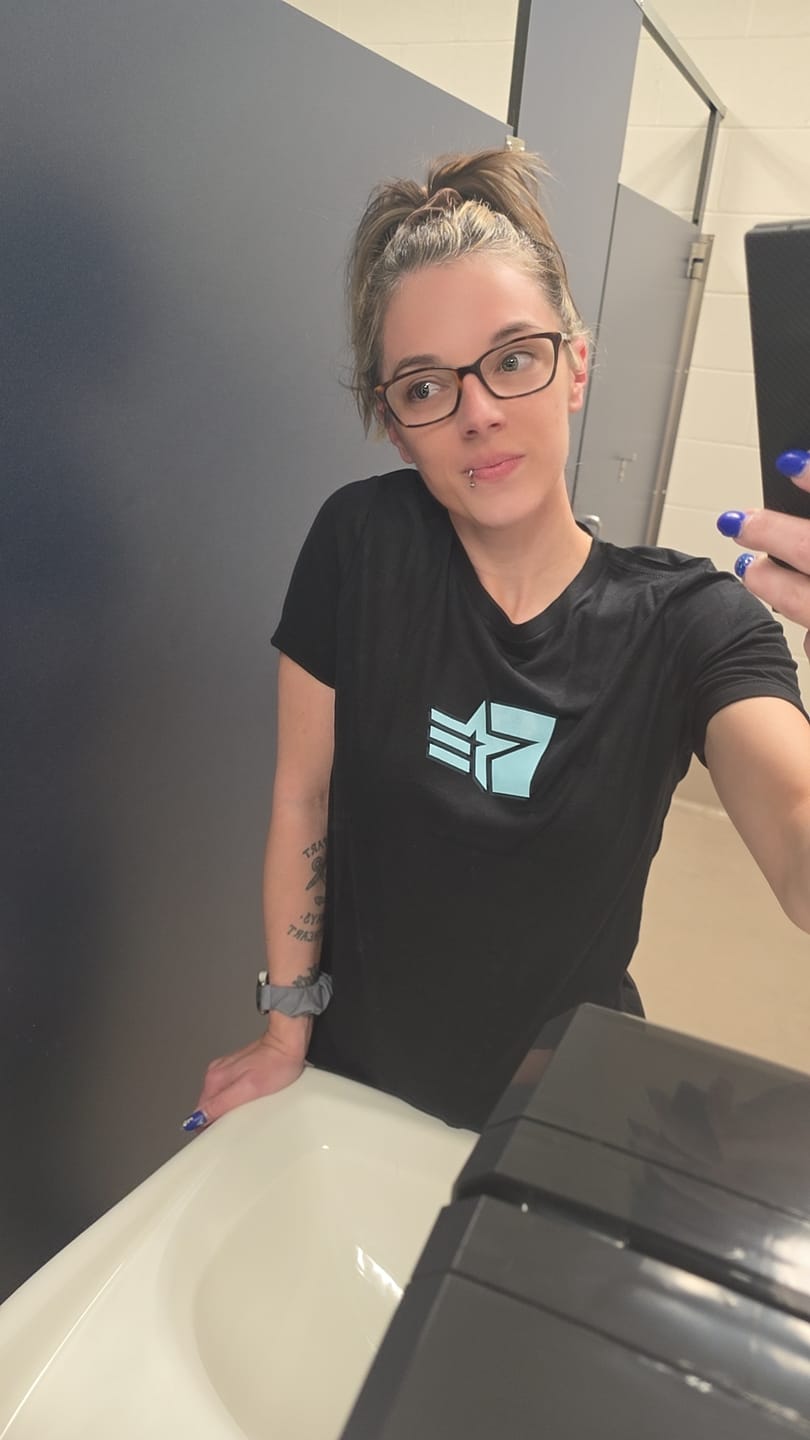 Customer photo review of Ladies Be Different Tee
