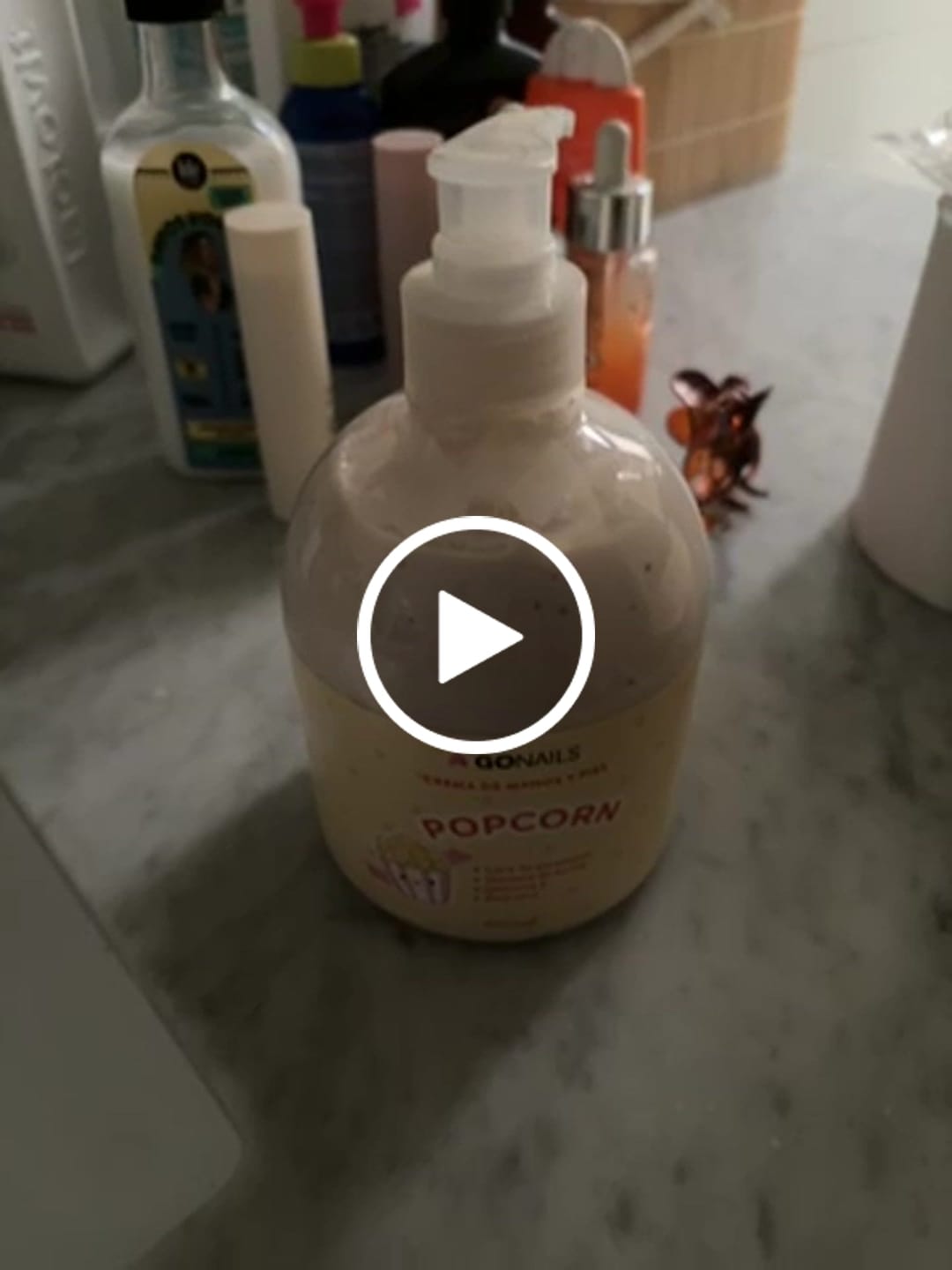 Customer video review of Crema de Manos y Pies  - Pop Corn