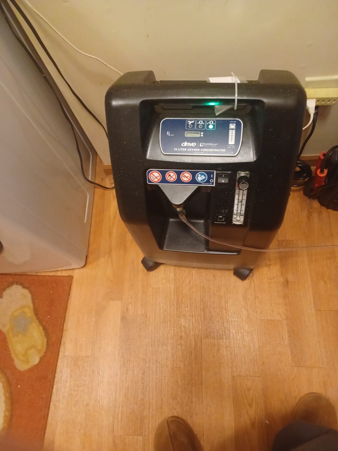Customer photo review of Drive DeVilbiss 525DS 5 Liter  Home Oxygen Concentrator