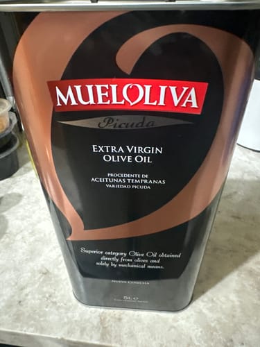 Customer photo review of Picuda Extra Virgin Olive Oil