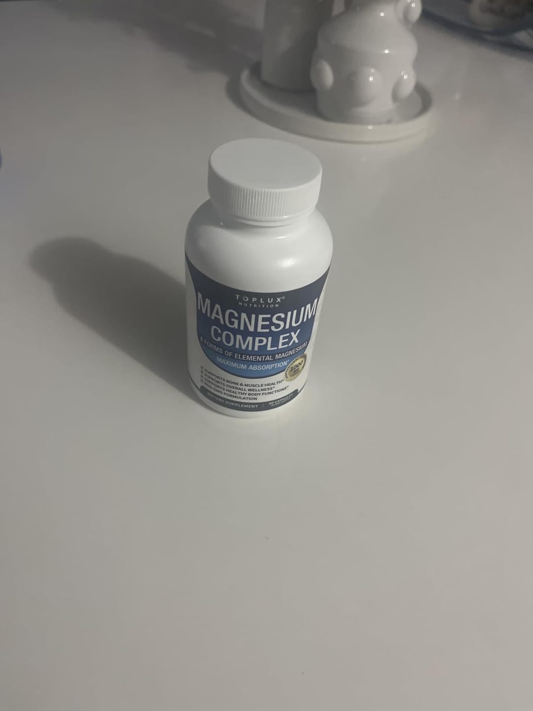 Customer photo review of Magnesio complex 8en1™ Calma natural contra el estrés.