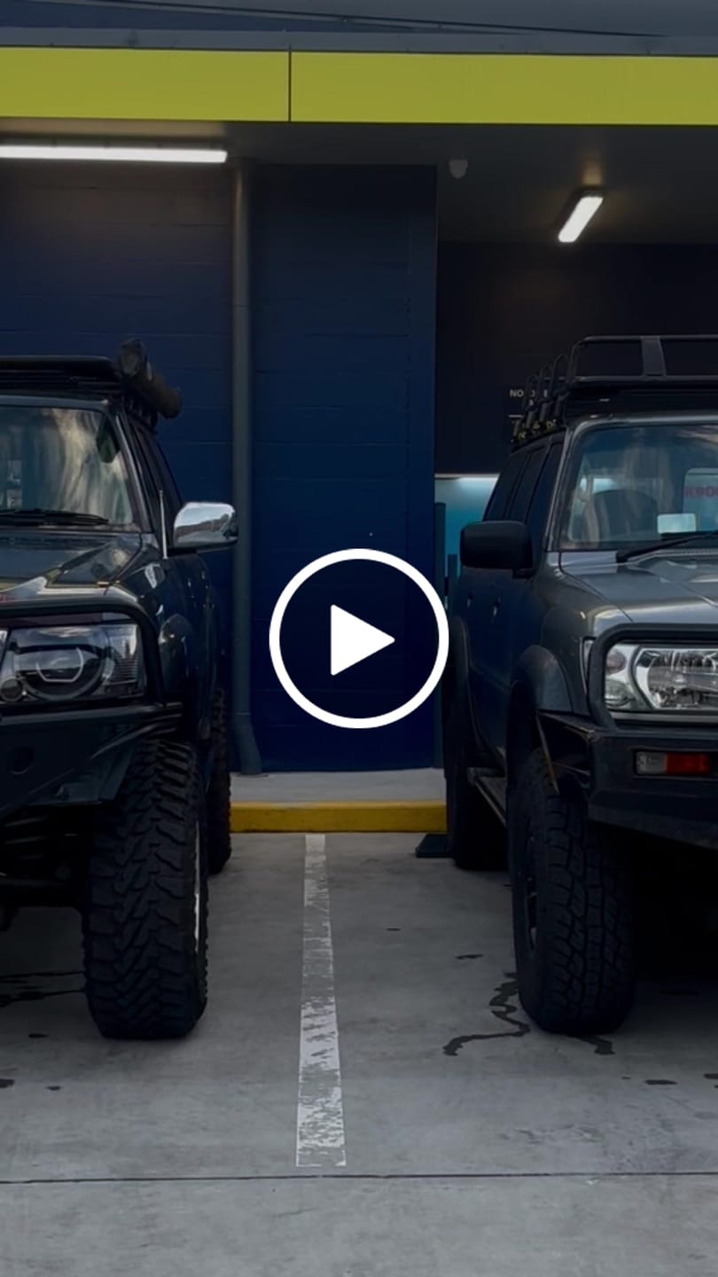 Customer video review of Nissan Patrol Y61 S4 LED 'Angry Eye' Headlights