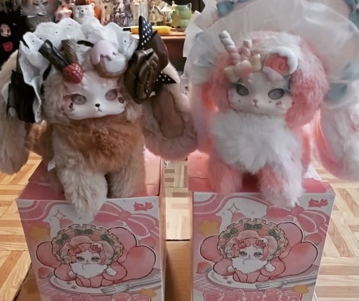 Customer photo review of Tutulong Fantasy Creatures Honey Star Drops Series Plush Blind Box