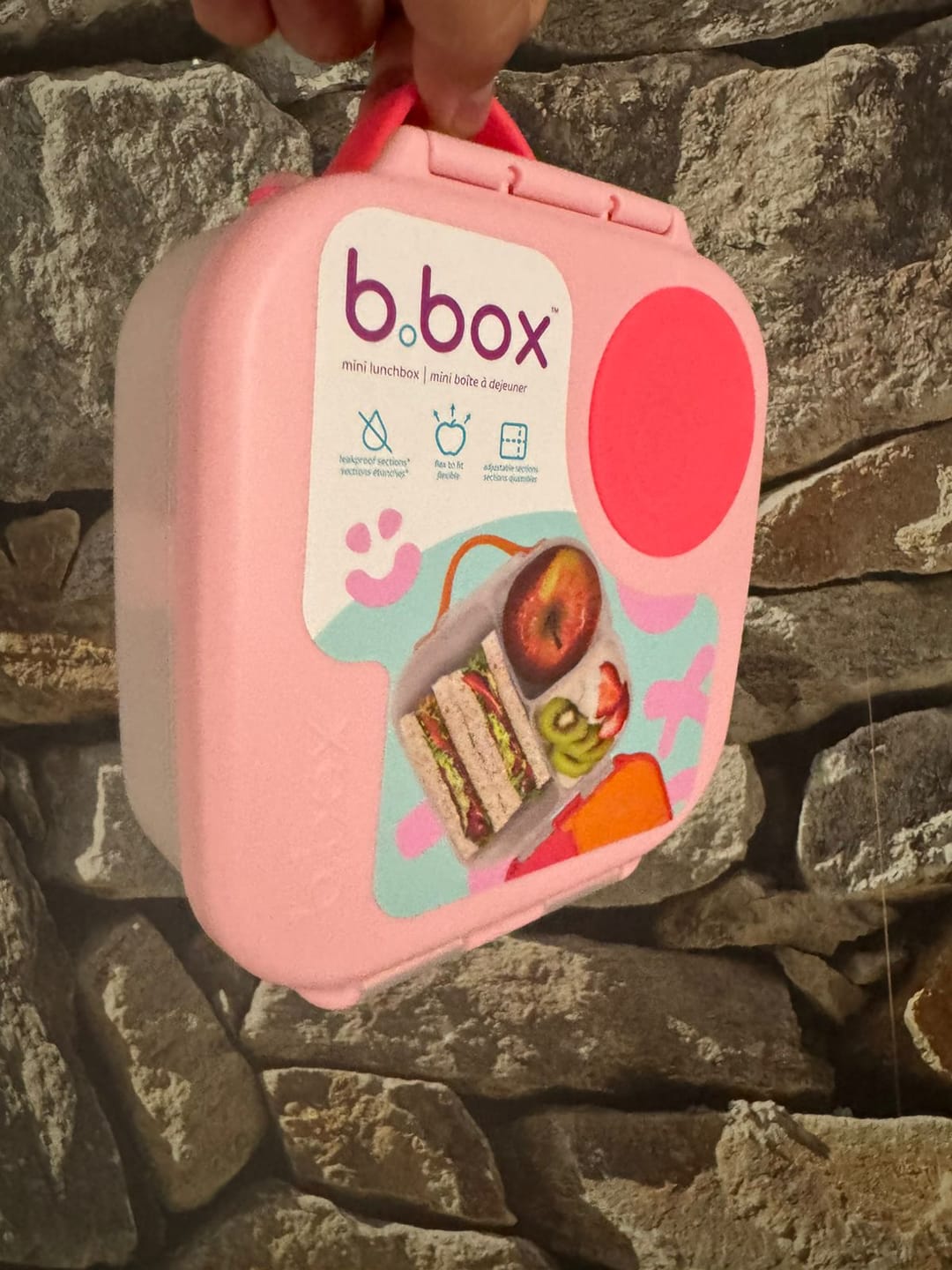 Customer photo review of Mini Lonchera b.box