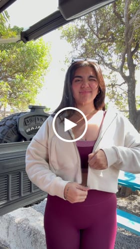 Customer video review of Layered Bra