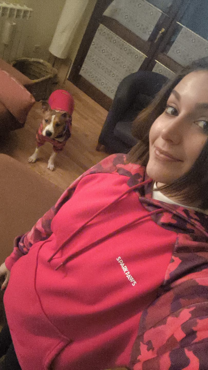 Customer photo review of Camo Human Hoodies