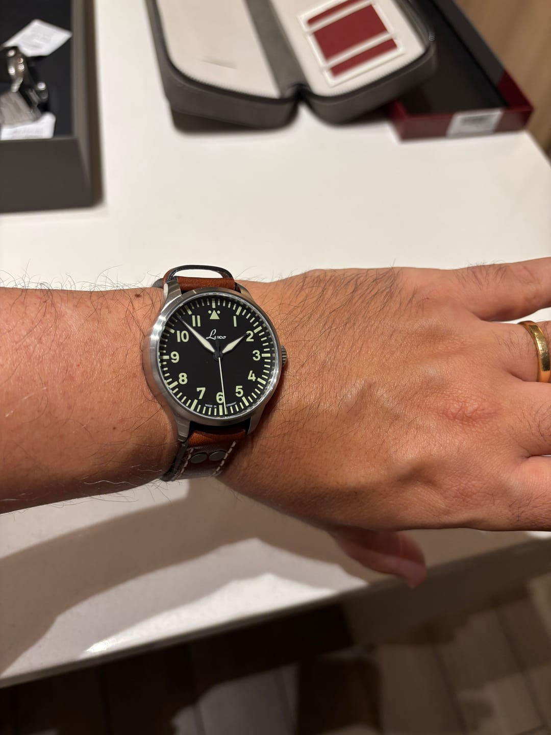 Customer photo review of Reloj Laco 861988 Augsburg 39mm Automático