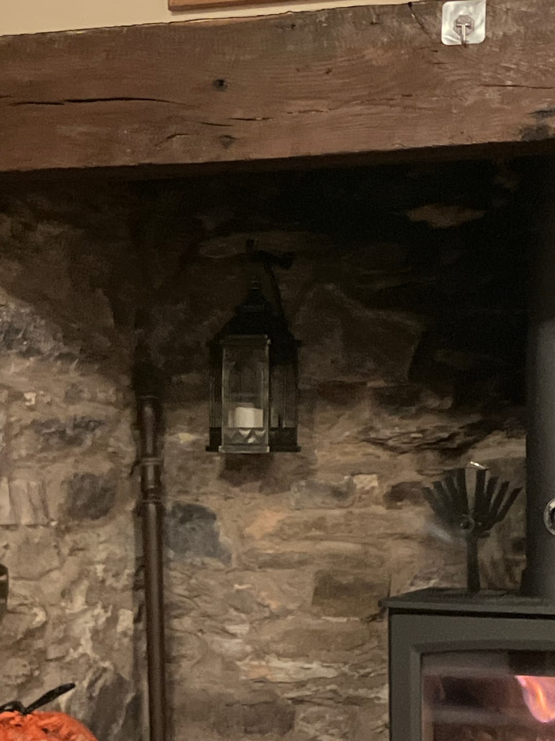 Customer photo review of 7 & 10 Inch Cast Iron Hanging Hook Bracket