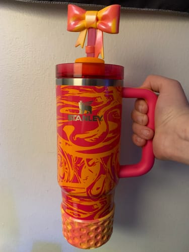 Customer photo review of Sunrise 3D Bow Straw Topper