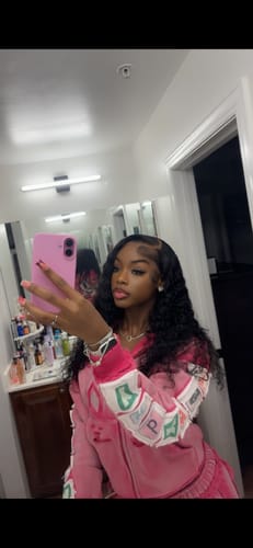 Customer photo review of PLAYBOY PINK SWEATS