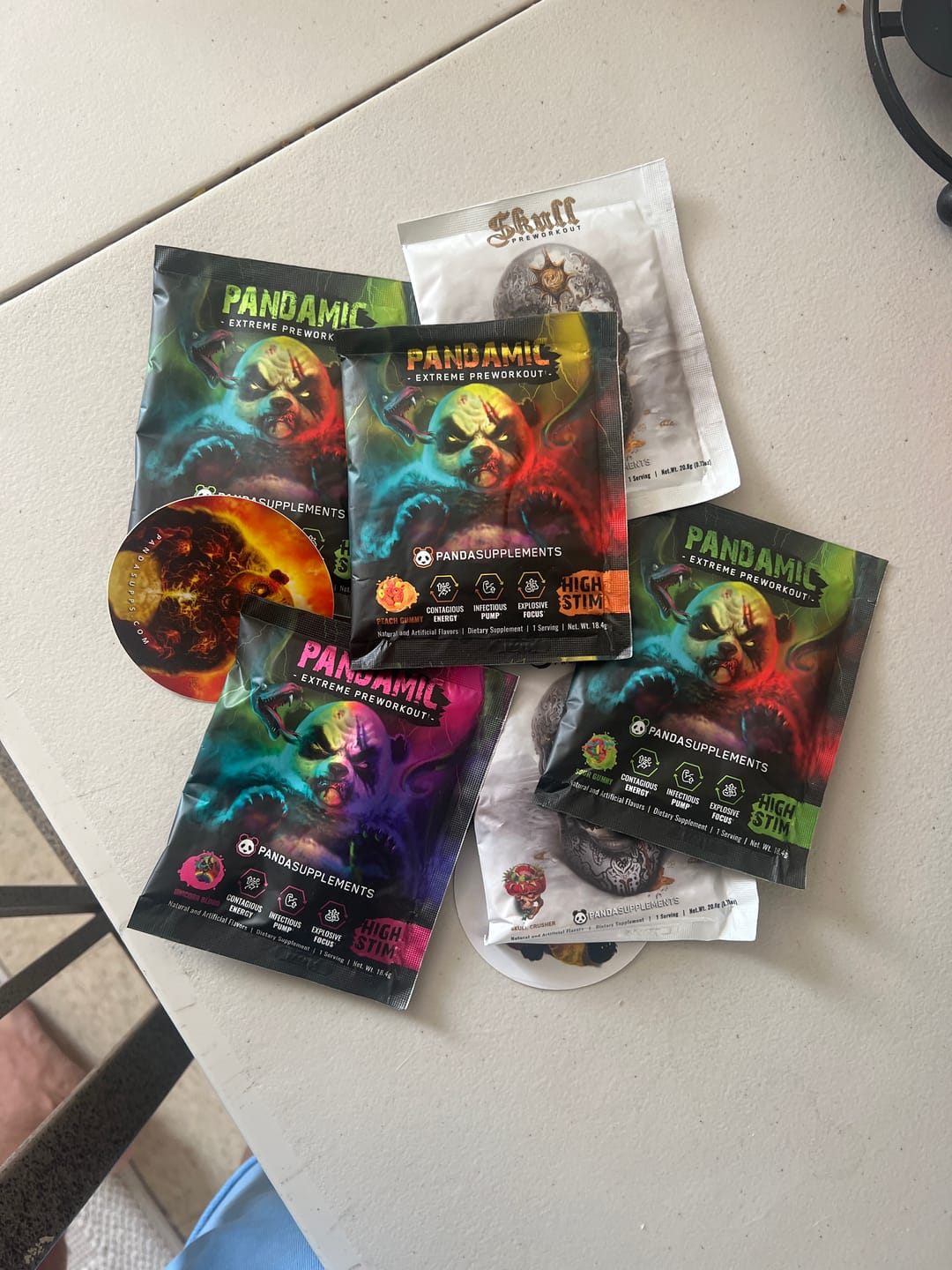 Customer photo review of PANDAMIC SAMPLE PACK (Peach Gummy Rings) - 3 Sample Pack