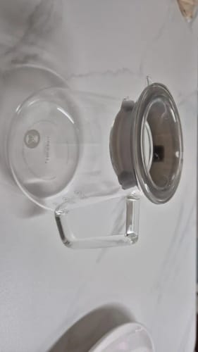 Customer photo review of Cafetera de vidrio con escala de puntos, tetera resistente a altas temperaturas, cafetera, tetera para preparar té Puer para el hogar y la Oficina