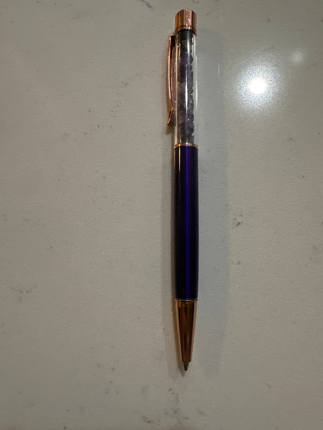 Customer photo review of Manifestation Crystal Energy Pen