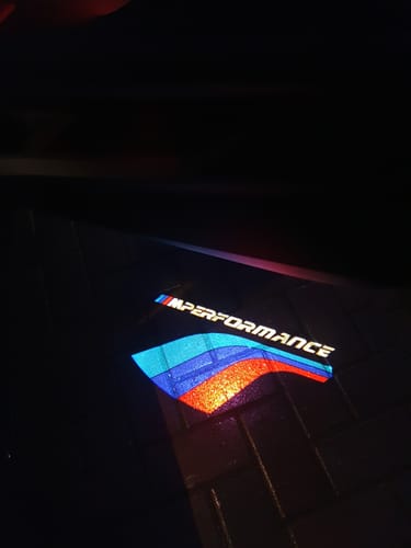 Customer photo review of BMW F SERIES DOOR LIGHTS