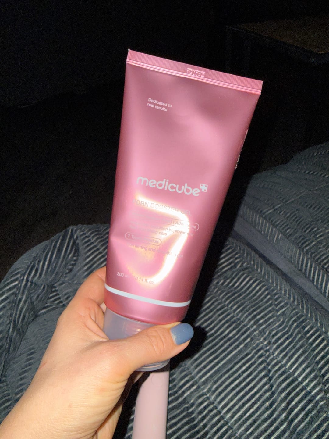 Customer photo review of Nostiprinoša nakts maska sejai Medicube Collagen Night Wrapping Mask