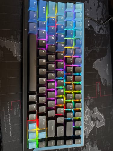 Customer photo review of DrunkDeer G75 - Wired Actuation Distance Adjustable HE Magnetic Switch Keyboard