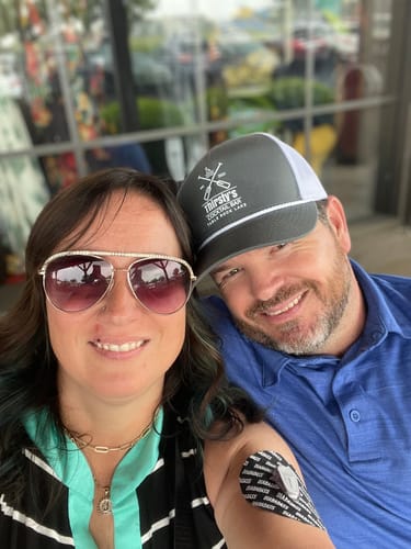 Customer photo review of Dexcom G6 Patches FINAL SALE