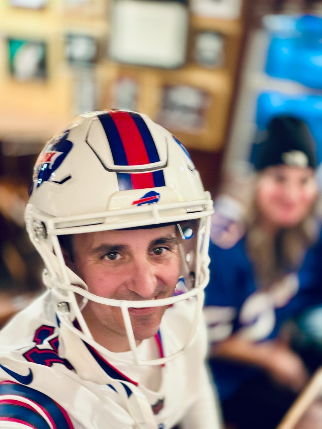 Customer photo review of Buffalo Bills Riddell SpeedFlex Authentic Helmet