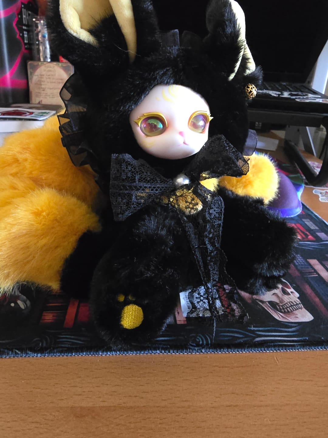 Customer photo review of Auspicious Nine Tails Records Series Plush Blind Box