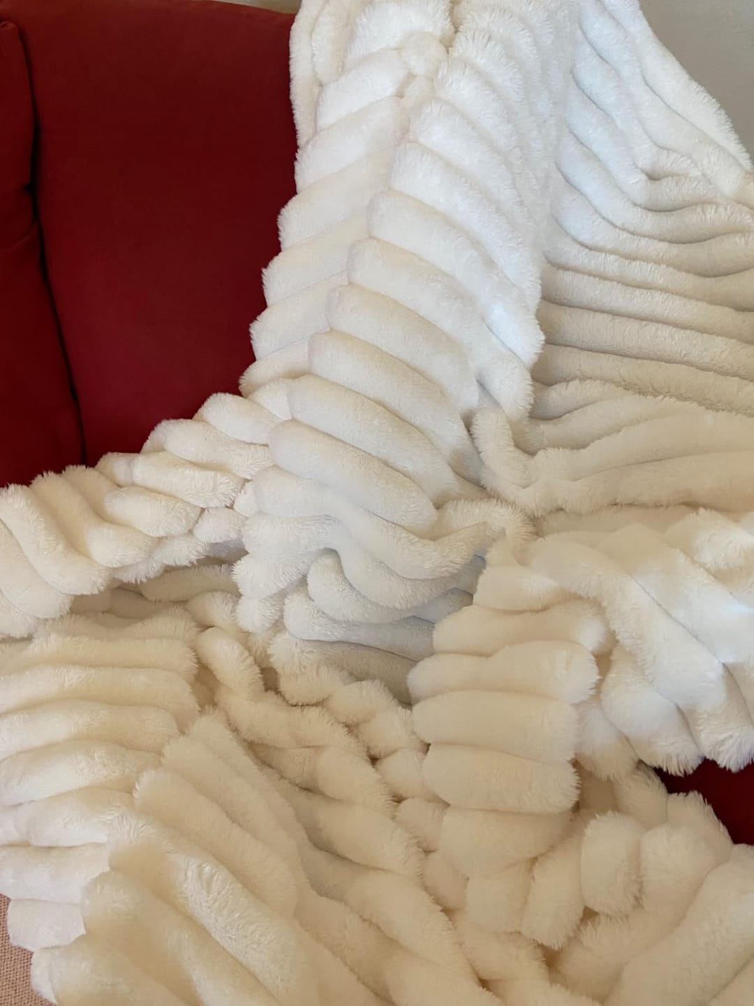 Customer photo review of Cloud Fleece Blanket
