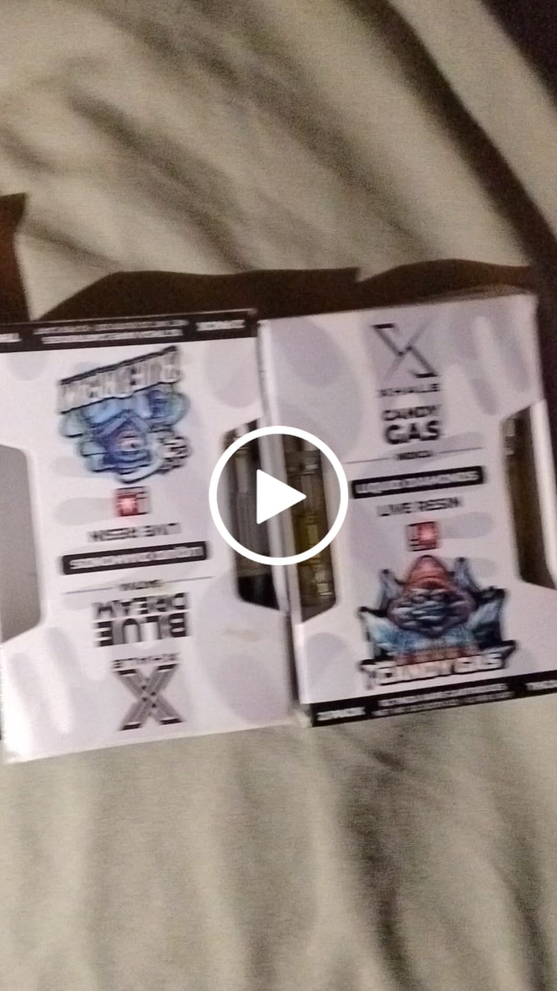 Customer video review of HHC Live Shatter Carts - XHALE - 1G