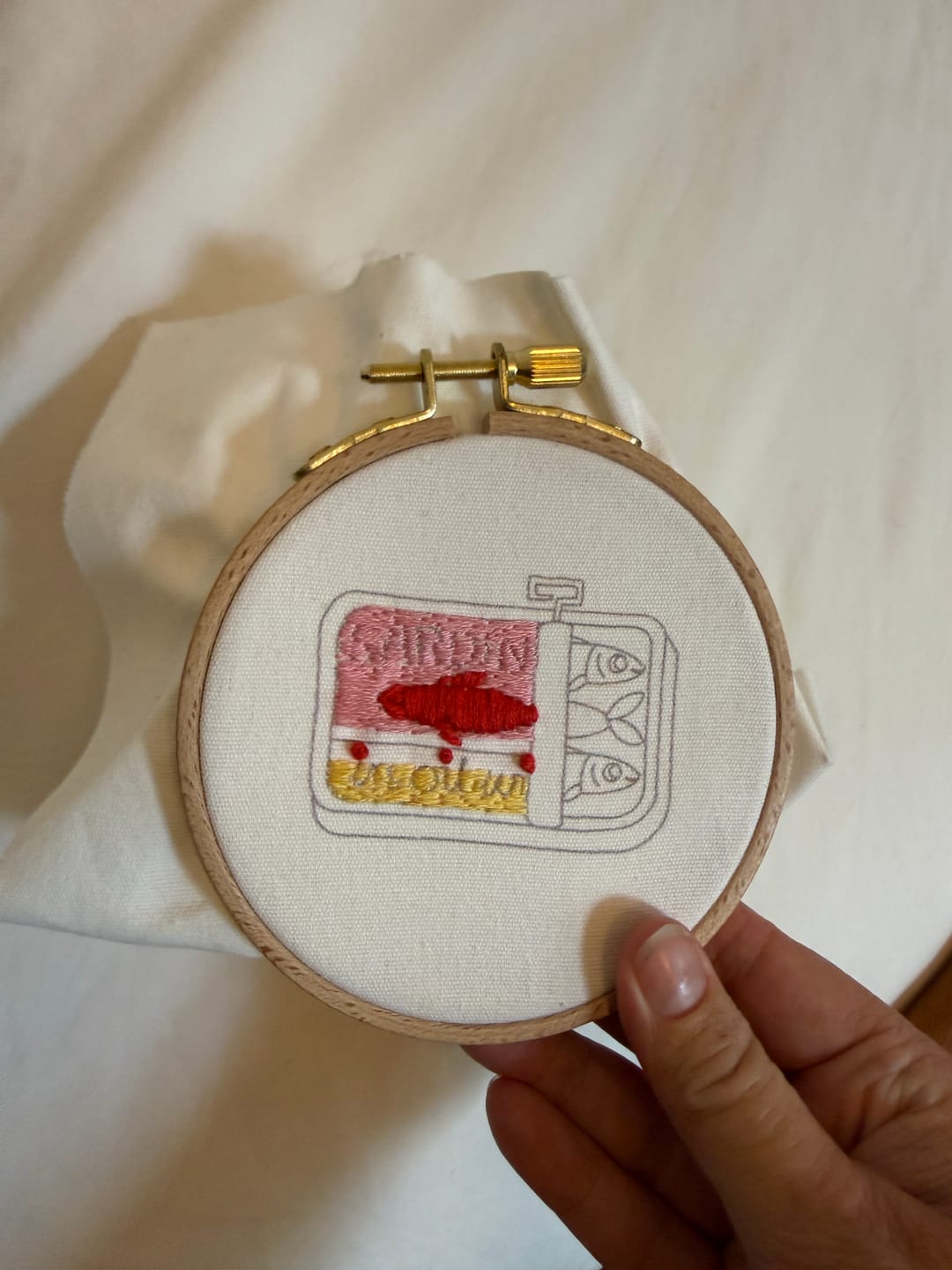 Customer photo review of Mini Sardines Tin (4")